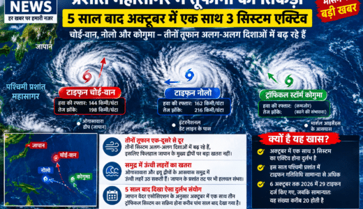 Pacific Ocean Storm News